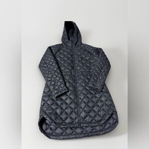 Athleta Women's Quilted Puffer Jacket - Dark Gray
